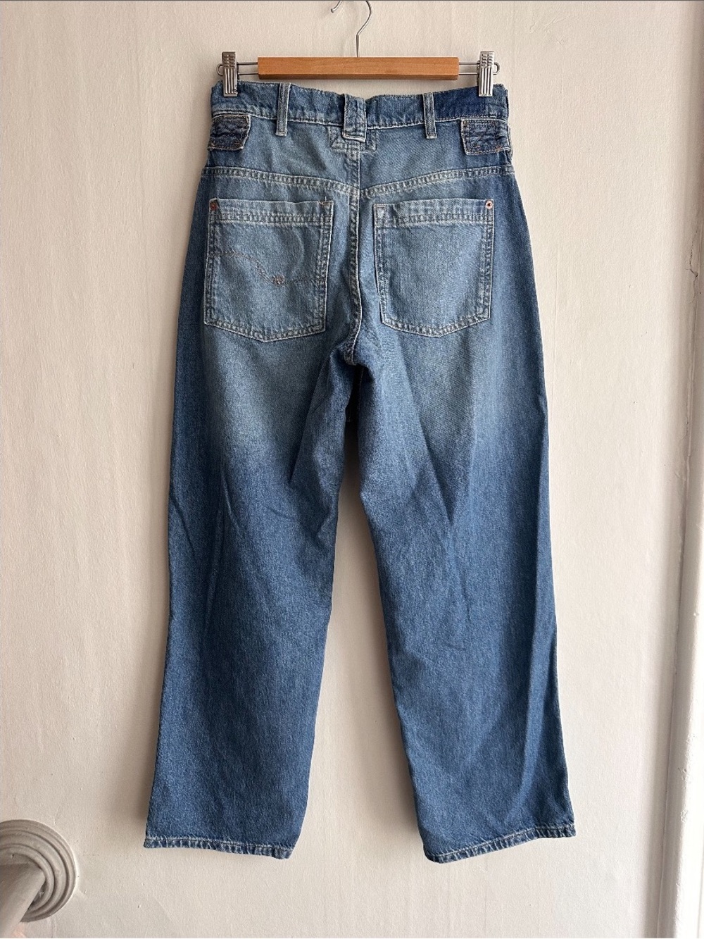 Free People We the Free Blue Jay jeans belted - Picture 4 of 8